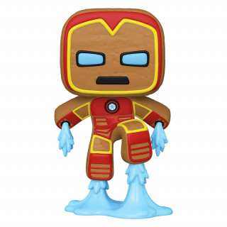 Funko POP! Marvel: Holiday - Gingerbread Iron Man #934 Bobble-Head Vinyl Figure Cadouri