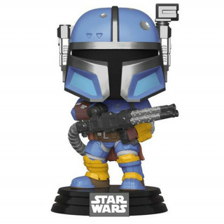 Funko Pop! Star Wars: The Mandalorian - Heavy Infantry Mandalorian (Metallic) #348 Bobble-Head Vinyl Figura Cadouri