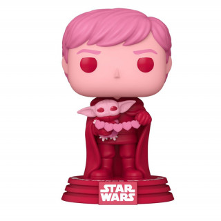 Funko Pop! Star Wars: Valentines: Luke Skywalker with Grogu #494 Vinyl Figura Cadouri