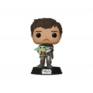 Funko Pop! TV: Star Wars The Mandalorian - The Mandalorian & Grogu #461 Vinyl Figura Cadouri