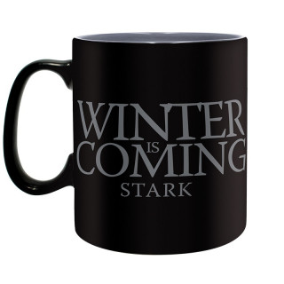 GAME OF THRONES - Mug - 460 ml - Stark/Winter is coming Cadouri