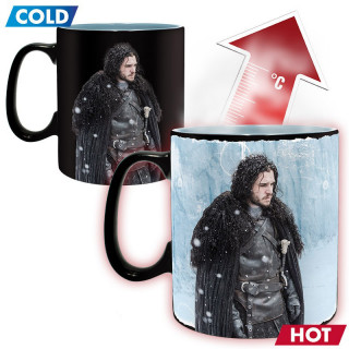 GAME OF THRONES - Mug Heat Change - 460 ml - Winter is here Cadouri