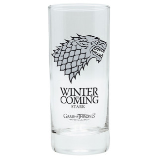 GAME OF THRONES - Pck Glasses 29cl + Keyring + Mini Mug "Stark" Cadouri