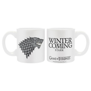 GAME OF THRONES - Pck Glasses 29cl + KeyringPVC + Mini Mug "Stark" Cadouri