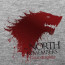 GAME OF THRONES - T-shirt  "The North…" sport grey - basic (XL) thumbnail