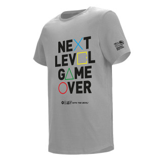 HELL Gamer Next Level Game Over T-Shirt Gray (M) Cadouri