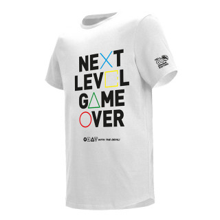 HELL Gamer Next Level Game Over T-Shirt White (M) Cadouri