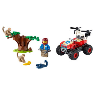 LEGO ATV de salvare a animalelor sălbatice (60300) Jucărie