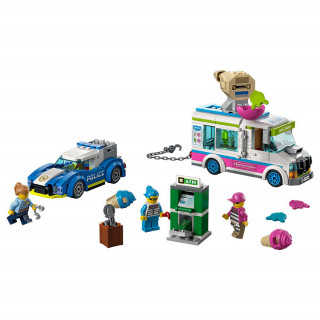 LEGO City Ice Cream Van Police Chase (60314) Jucărie