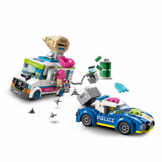 LEGO City Ice Cream Van Police Chase (60314) Jucărie