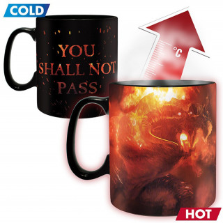 LORD OF THE RINGS - Heat changing mug 460 ml You shall not pass Cadouri