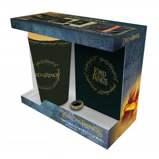 Lord Of The Rings - XXL Cup + Pin +  Notebook Cadouri