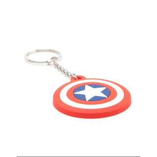 MARVEL - Captain America Shield Logo Rubber keychain (M-I) Cadouri