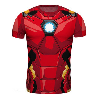 MARVEL - T-shirt  cosplay "Iron Man" man L Cadouri