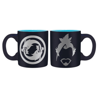 OVERWATCH - Set 2 espresso mugs - 110 ml - Hanzo & Genji Cadouri