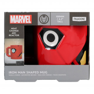 Paladone: Marvel Avengers - Cana schimbătoare de căldură Iron Man (500 ml) (PP11321MA) Cadouri