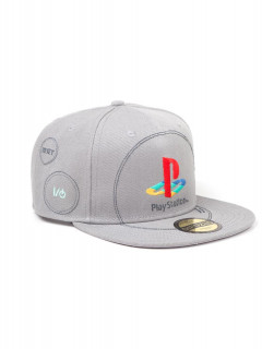 PlayStation - Silver Logo Snapback hat (M-I) Cadouri