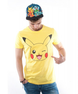 Pokemon - Pikachu T-shirt (yellow) L Cadouri