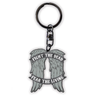 THE WALKING DEAD - Pck Wallet + Keyring "Daryl wings" Cadouri