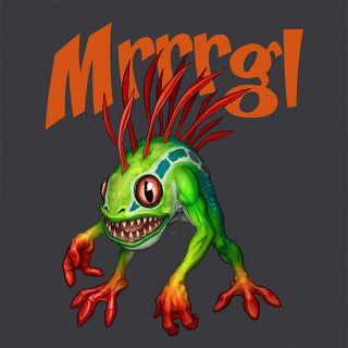 WORLD OF WARCRAFT - T-shirt  Murloc - dark grey - new fit (XS) Cadouri