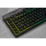 Corsair K55 RGB PRO tastaturi USB QWERTY Englez Negru thumbnail