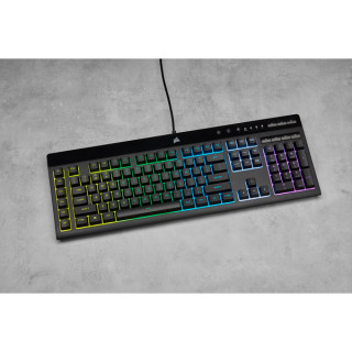 Corsair K55 RGB PRO tastaturi USB QWERTY Englez Negru PC