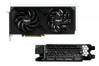 Palit NED407SS19K9-1043D plăci video NVIDIA GeForce RTX 4070 SUPER 12 Giga Bites GDDR6X PC