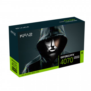 KFA2 GeForce RTX 4070 SUPER 1-Click OC 2X NVIDIA 12 Giga Bites GDDR6X PC