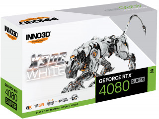 Inno3D GEFORCE RTX 4080 SUPER X3 OC WHITE NVIDIA 16 Giga Bites GDDR6X PC