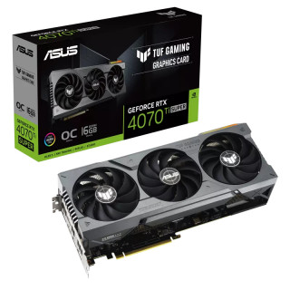 ASUS TUF Gaming TUF-RTX4070TIS-O16G-GAMING NVIDIA GeForce RTX 4070 Ti SUPER 16 Giga Bites GDDR6X PC