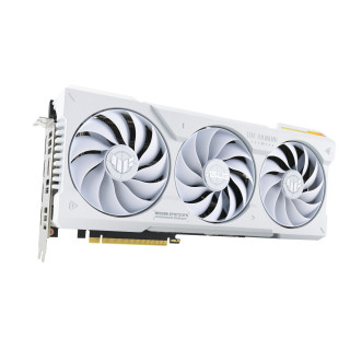 ASUS TUF Gaming TUF-RTX4070TIS-O16G-WHITE-GAMING NVIDIA GeForce RTX 4070 Ti SUPER 16 Giga Bites GDDR6X PC