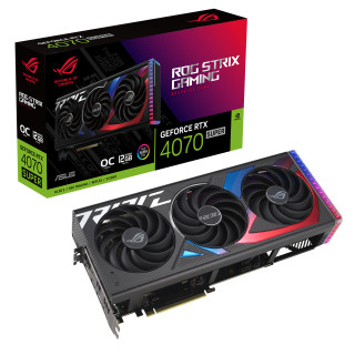 ASUS ROG -STRIX-RTX4070S-O12G-GAMING NVIDIA GeForce RTX 4070 SUPER 12 Giga Bites GDDR6X PC