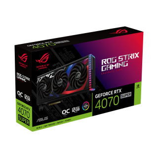 ASUS ROG -STRIX-RTX4070S-O12G-GAMING NVIDIA GeForce RTX 4070 SUPER 12 Giga Bites GDDR6X PC