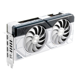 ASUS Dual -RTX4070S-12G-WHITE NVIDIA GeForce RTX 4070 SUPER 12 Giga Bites GDDR6X PC