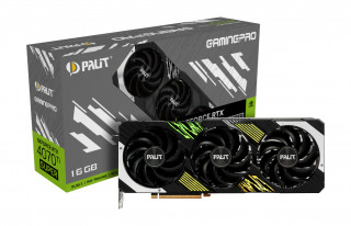 Palit GeForce RTX 4070 Ti SUPER GamingPro NVIDIA 16 Giga Bites GDDR6X PC