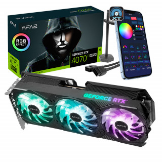 KFA2 GeForce RTX 4070 Ti SUPER EX Gamer 1-Click OC NVIDIA 16 Giga Bites GDDR6X PC