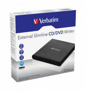 Verbatim DVD/CD Unitate externă - negru (53504) PC