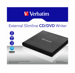 Verbatim DVD/CD Unitate externă - negru (53504) PC