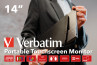 Verbatim PM-14 Monitor portabil cu ecran tactil 14" Full HD 1080P - negru (49591) thumbnail