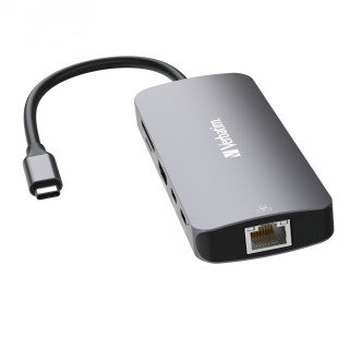 Verbatim CMH-09 USB tip-C 10000 Mbit/s Argintiu PC