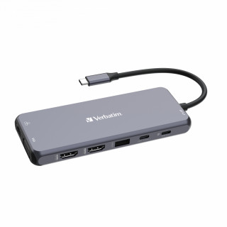 Verbatim CMH-14 USB tip-C 5000 Mbit/s Argintiu PC