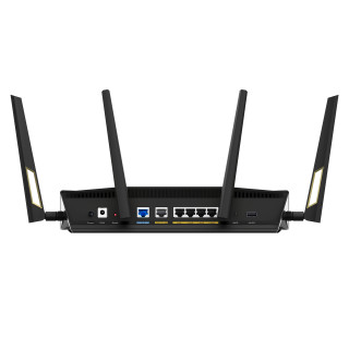 ASUS RT-AX88U Pro router wireless Multi-Gigabit Ethernet Bandă dublă (2.4 GHz/ 5 GHz) Negru PC