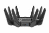 ASUS ROG Rapture GT-AXE16000 router wireless 10 Gigabit Ethernet Tri-band (2.4 GHz / 5 GHz / 6 GHz) Negru thumbnail