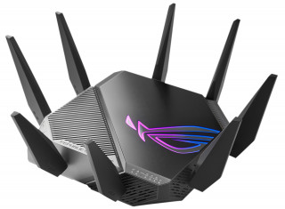 ASUS GT-AXE11000 router wireless Gigabit Ethernet Tri-band (2.4 GHz / 5 GHz / 6 GHz) Negru PC