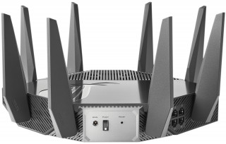 ASUS GT-AXE11000 router wireless Gigabit Ethernet Tri-band (2.4 GHz / 5 GHz / 6 GHz) Negru PC