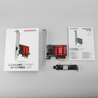 Axagon PCEE-G25 card de rețea Intern Ethernet 2500 Mbit/s PC