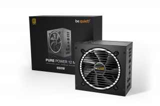 be quiet! Pure Power 12 M unități de alimentare cu curent 650 W 20+4 pin ATX ATX Negru PC