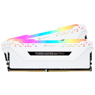 Corsair Vengeance RGB Pro CMW32GX4M2E3200C16W module de memorie 32 Giga Bites 2 x 16 Giga Bites DDR4 3200 MHz PC