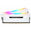 Corsair Vengeance RGB Pro CMW32GX4M2E3200C16W module de memorie 32 Giga Bites 2 x 16 Giga Bites DDR4 3200 MHz thumbnail