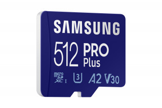 Samsung PRO Plus 512 Giga Bites MicroSDXC UHS-I Clasa 10 PC